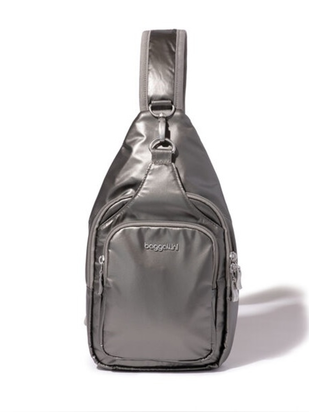 NWOT Central Park Sling - Gun Metal Metallic